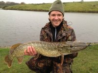 Andy's first pike