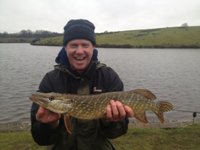 Mark's first pike!
