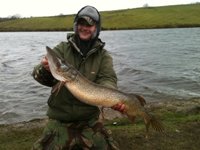 Winter pike fishing lessons